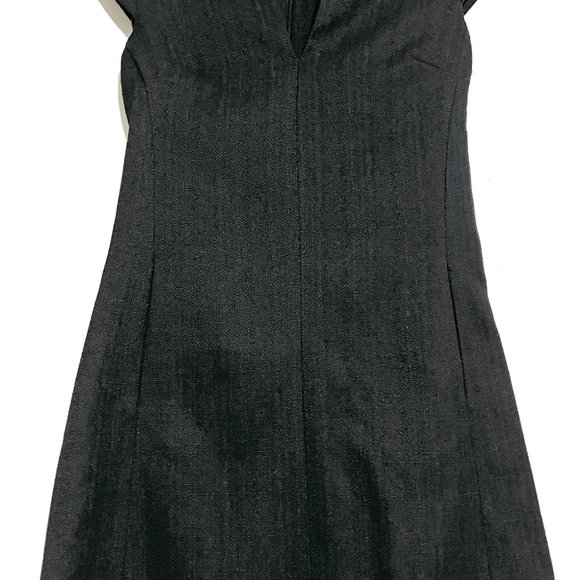 L'Agence Notch Neck Cap Sleeve Sheath Dress - Picture 9 of 14